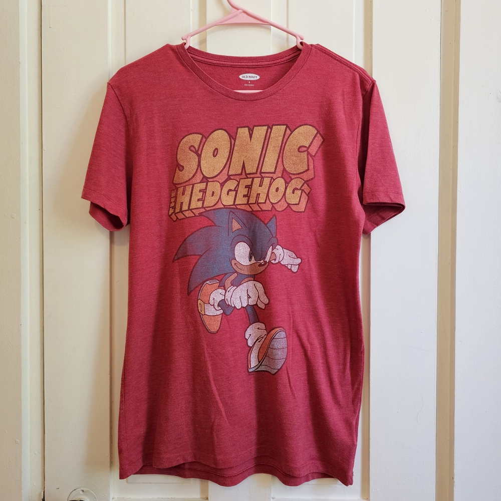 Red Sonic the Hedgehog T-Shirt